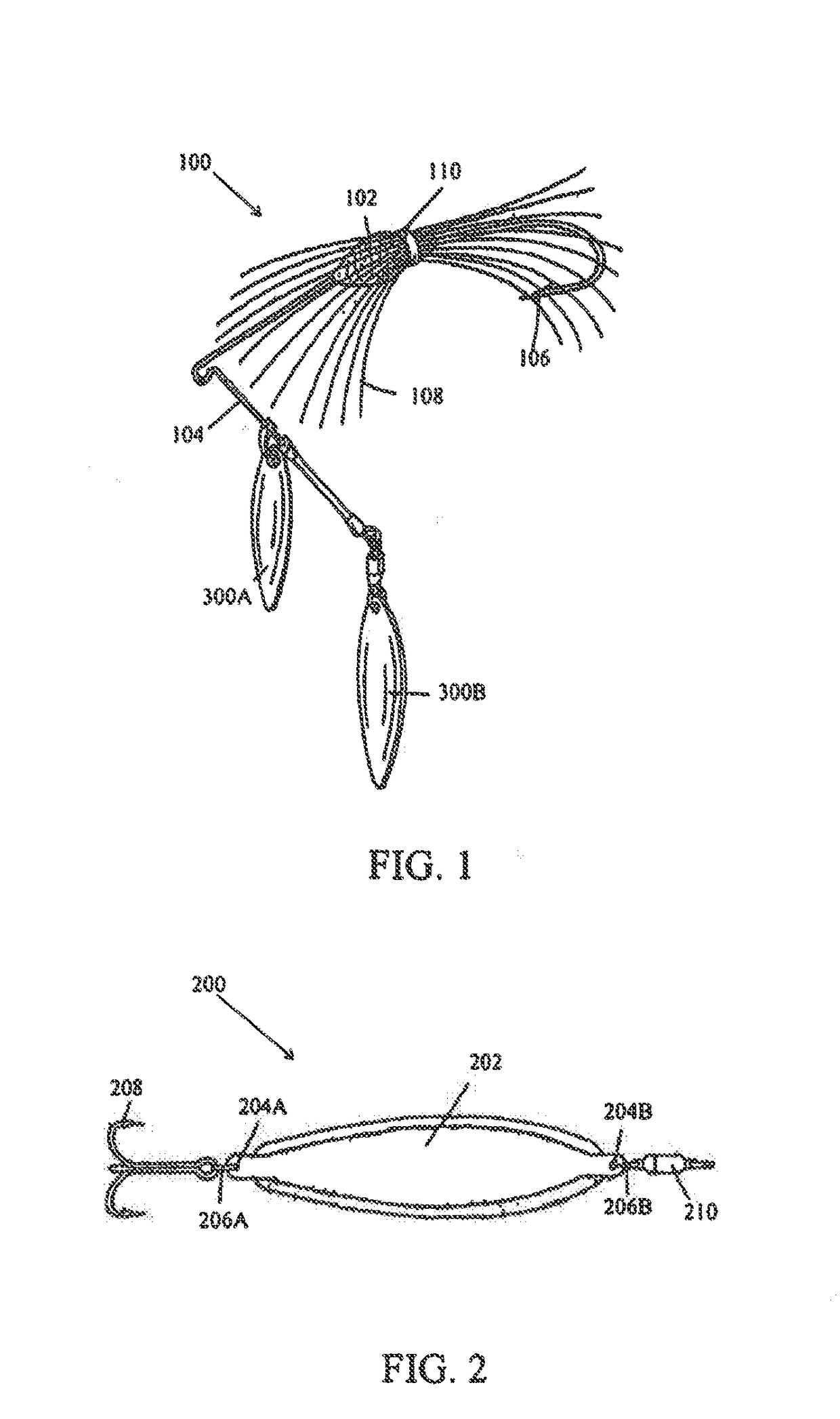 Fishing lure blade body attractor apparatus and methods thereof