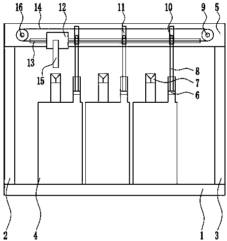 Air-filling equipment for making foam plastics