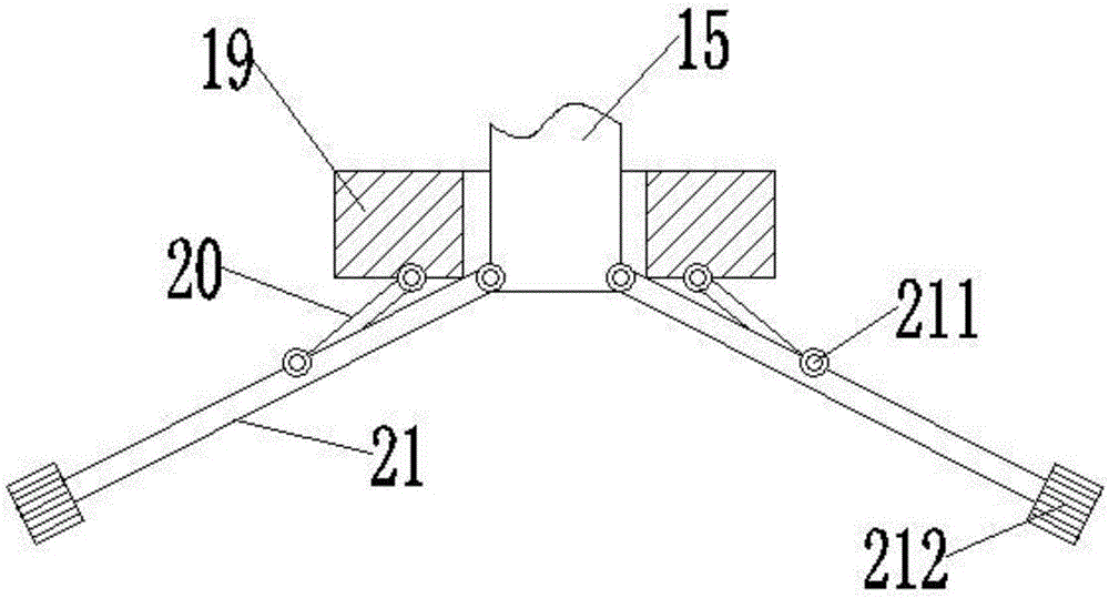 Cleaning pipe for cleaning material filtering corrugated tubes