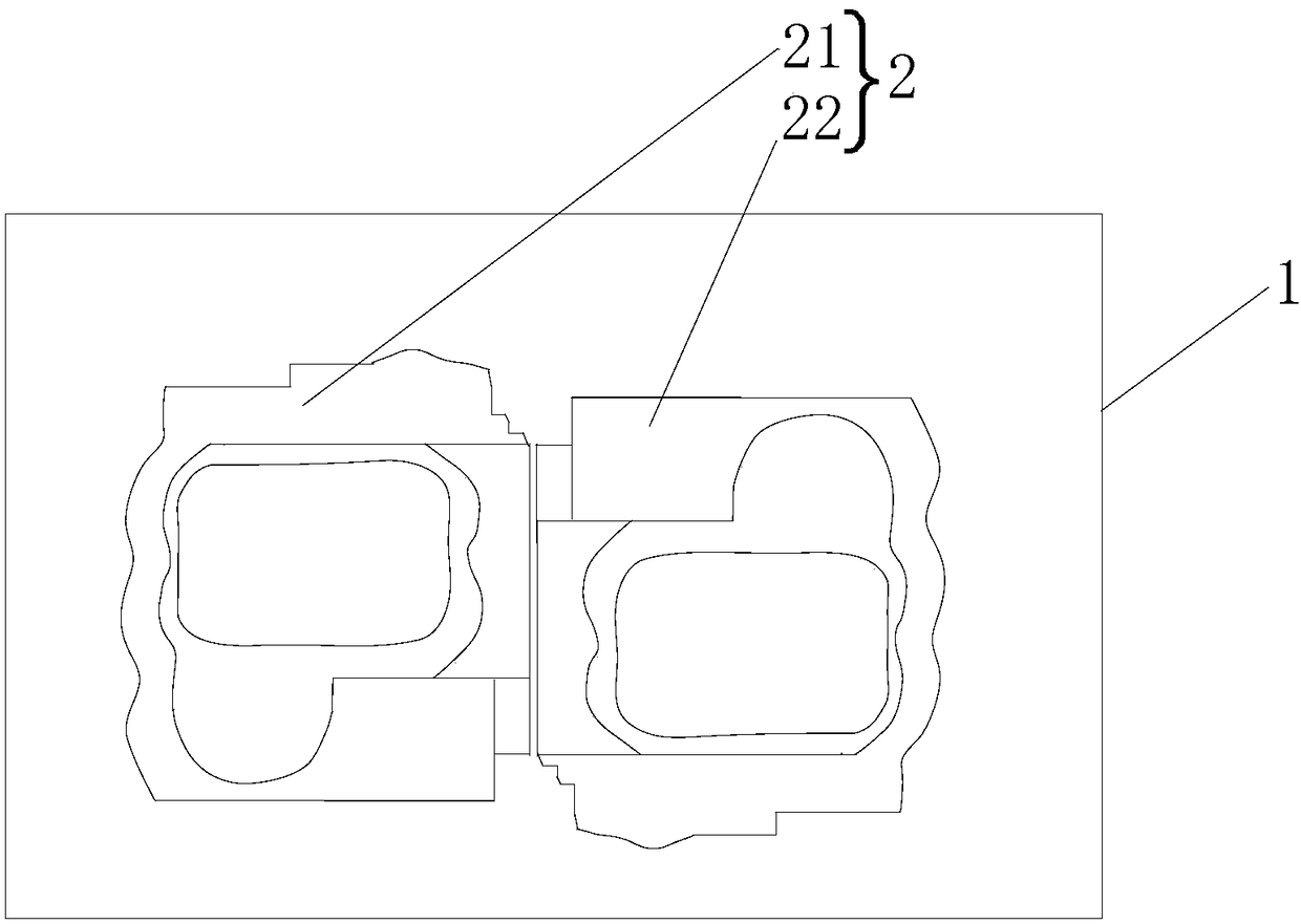 Casting mold for multiple directional control valve