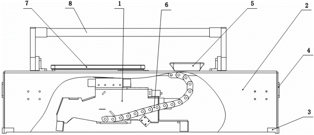 A device for extracting footprints on indoor hard floors and desktops