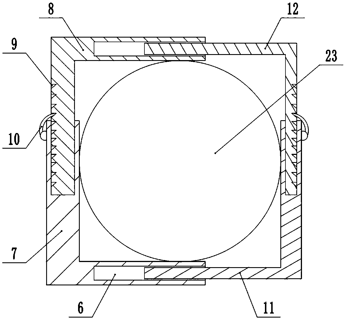 Cutting device for furniture wood