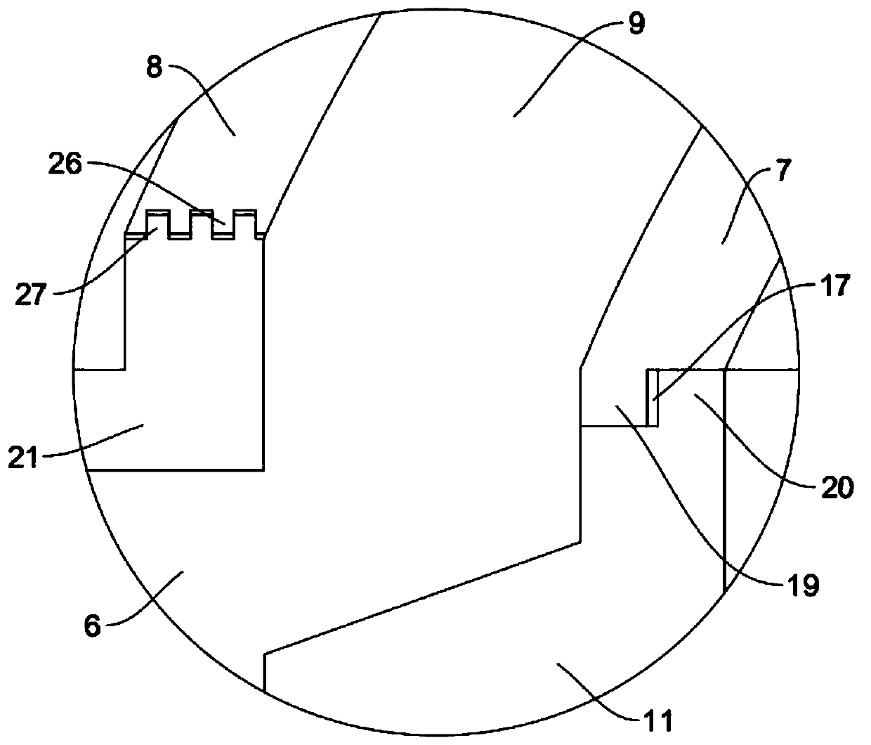 Septic-tank mould