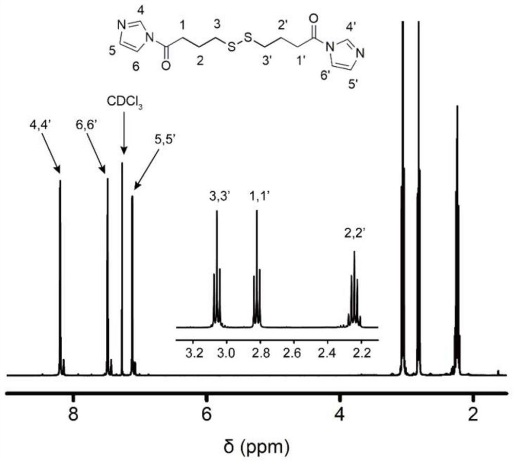 Nanocomposite with low skin phototoxicity for sonodynamic therapy as well as preparation method and application of nanocomposite