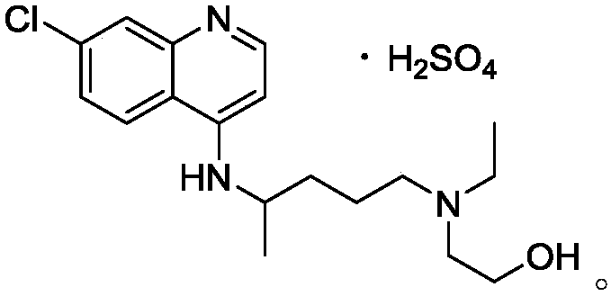 Hydroxychloroquine sulfate crystal form A and preparation method thereof