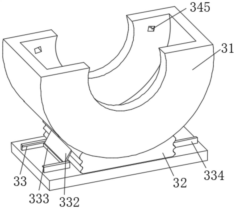 Sludge backfill agent raw material mixing processing device