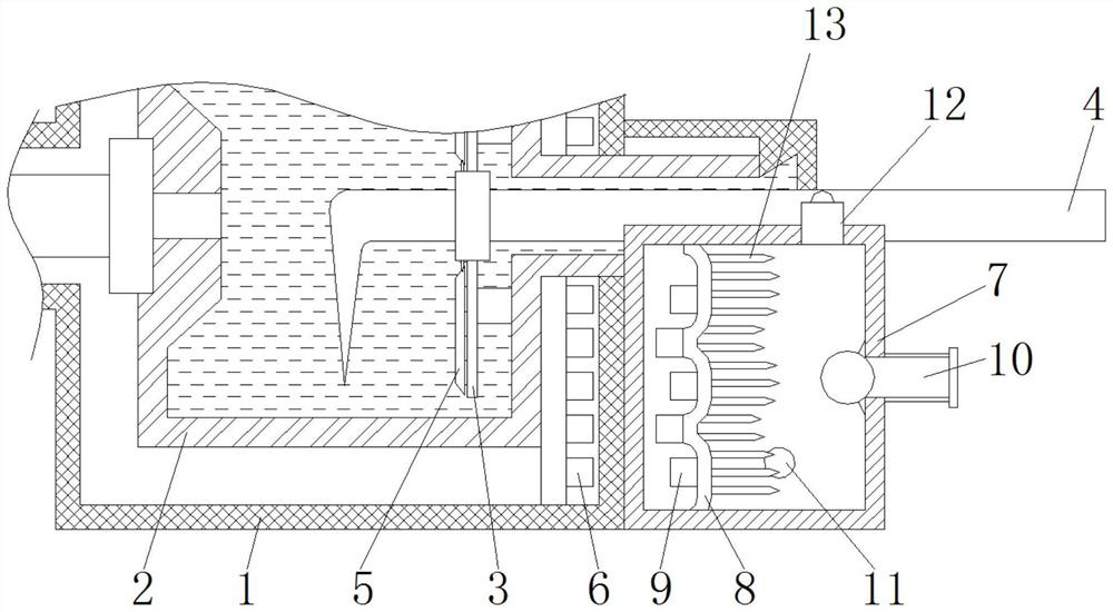 A rotary jet pump for liquid transportation