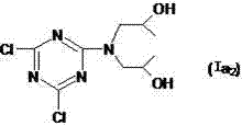 Triazine compound coordination crosslinking synergistic agent for elastomer and preparation method thereof