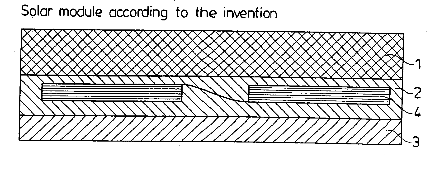 Photovoltaic modules with a thermoplastic hot-melt adhesive layer and a process for their production