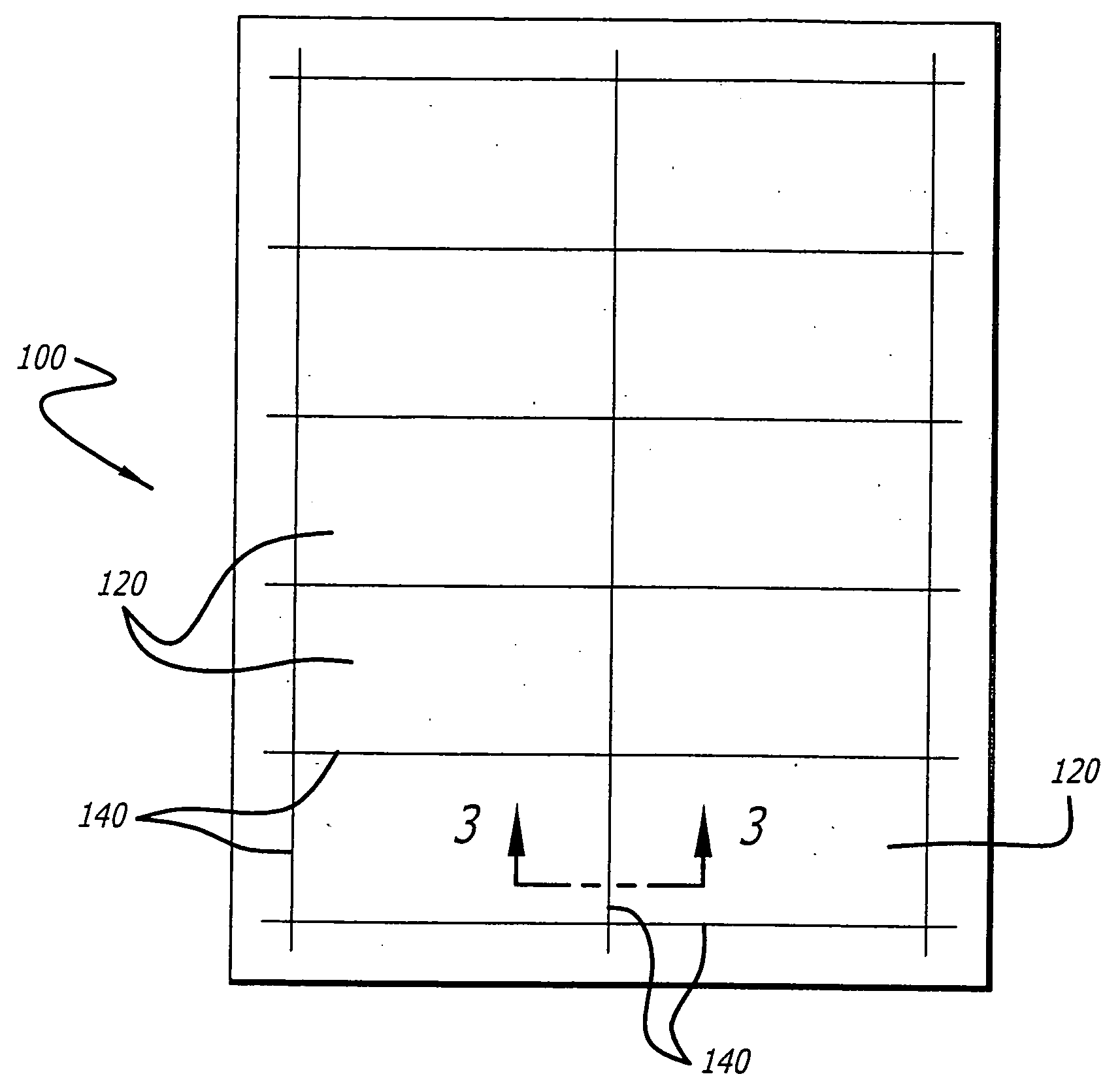 Card sheet construction