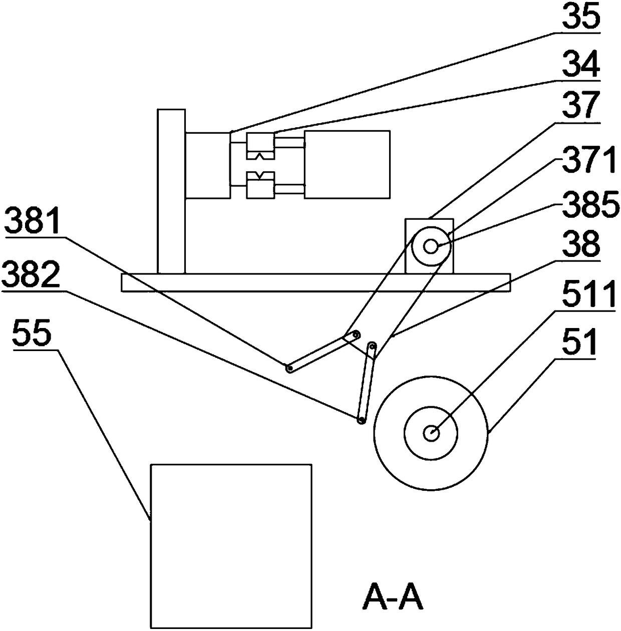 Optical lens automatic milling and grinding machine and automatic milling and grinding method thereof