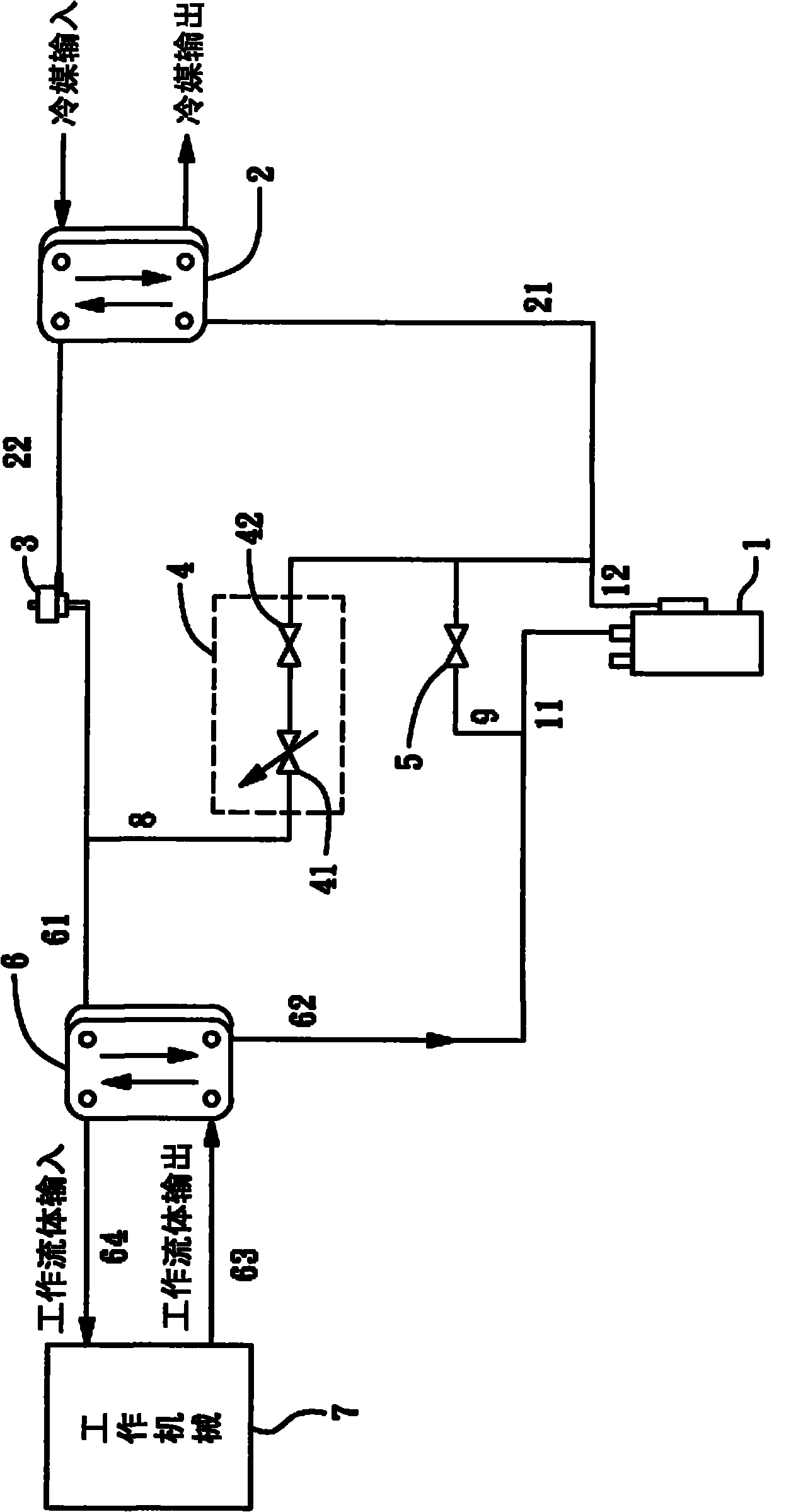 Frequency conversion energy-saving temperature control device of refrigerating device