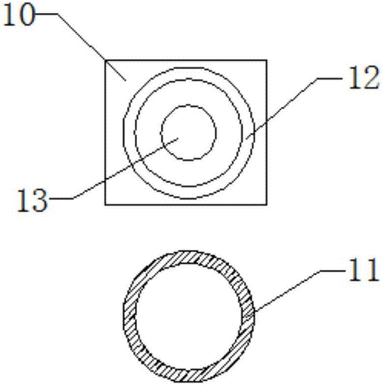 Anti-blockage floor drain with automatic cleaning capacity