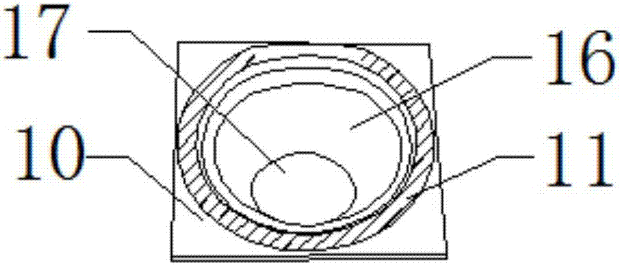 Anti-blockage floor drain with automatic cleaning capacity