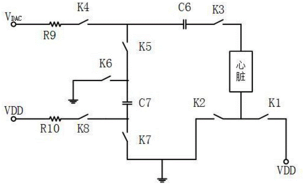 A positive pacing pulse generating circuit applied to cardiac pacemaker