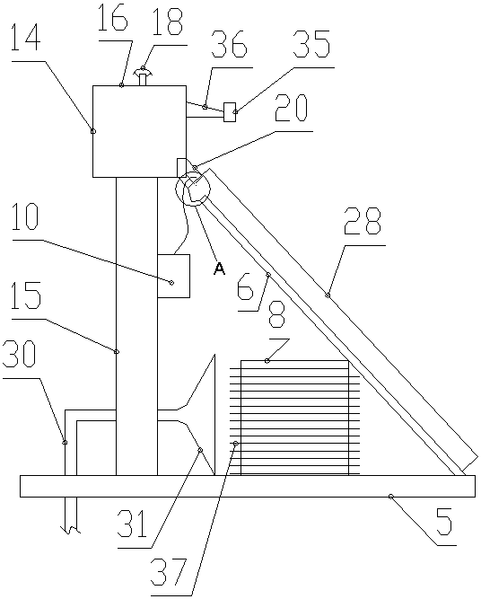 Solar street lamp system anti-ice control method