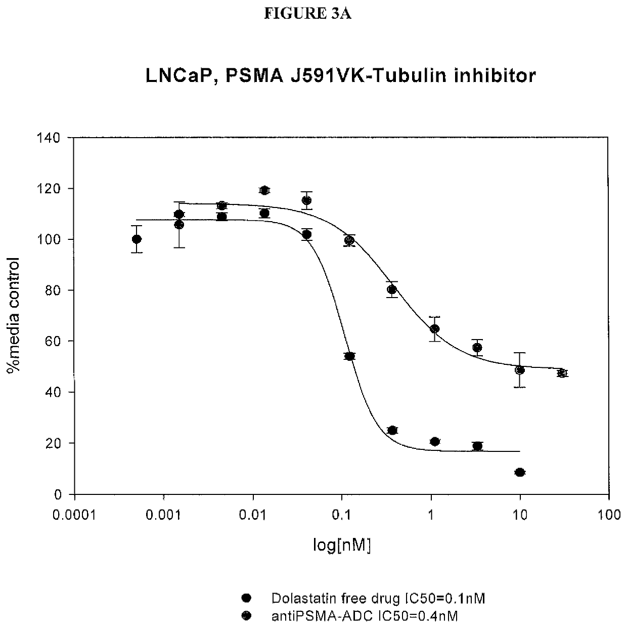 Prostate-specific membrane antigen antibody drug conjugates