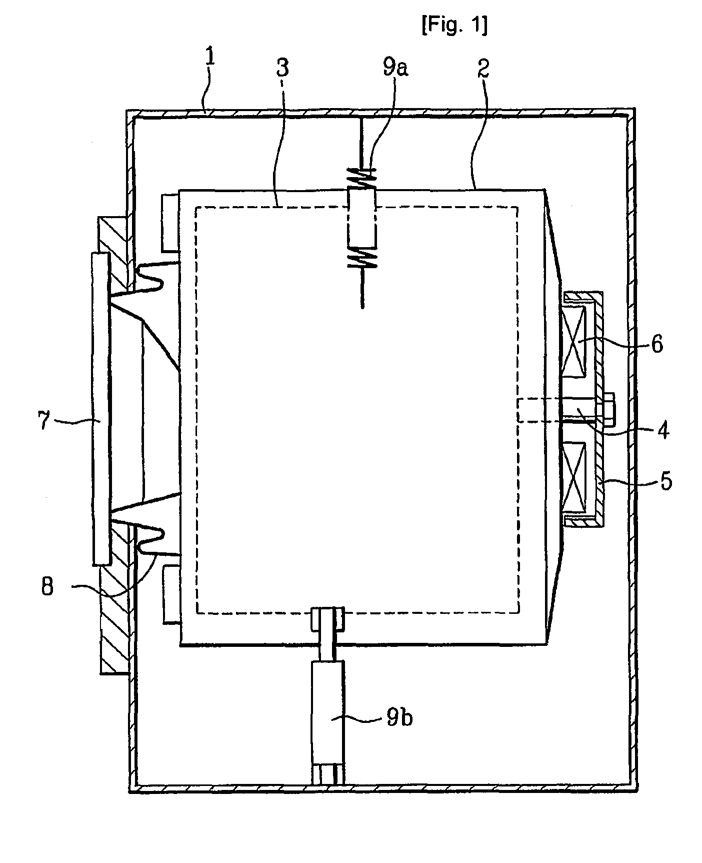 Double rotor type motor