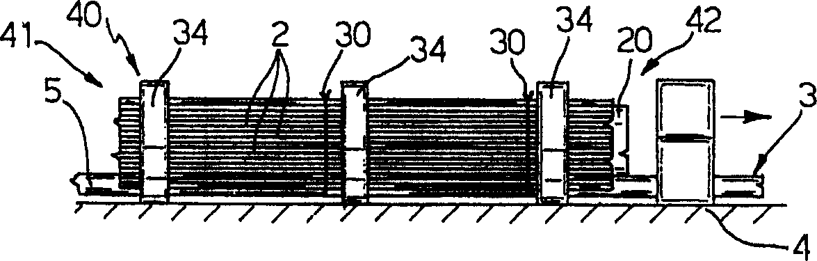 Cold synthesizing method for obtaining bar-like semifinished product frow which to produce high-performance super conducting cables