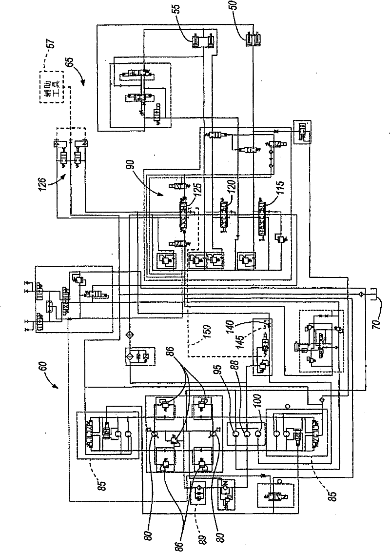 Hydraulic power management system