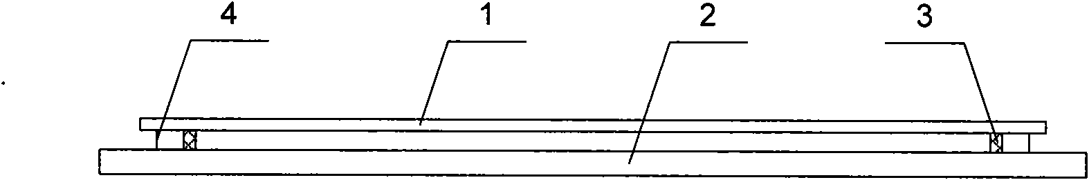 Touch display and method for determining positions of touch points