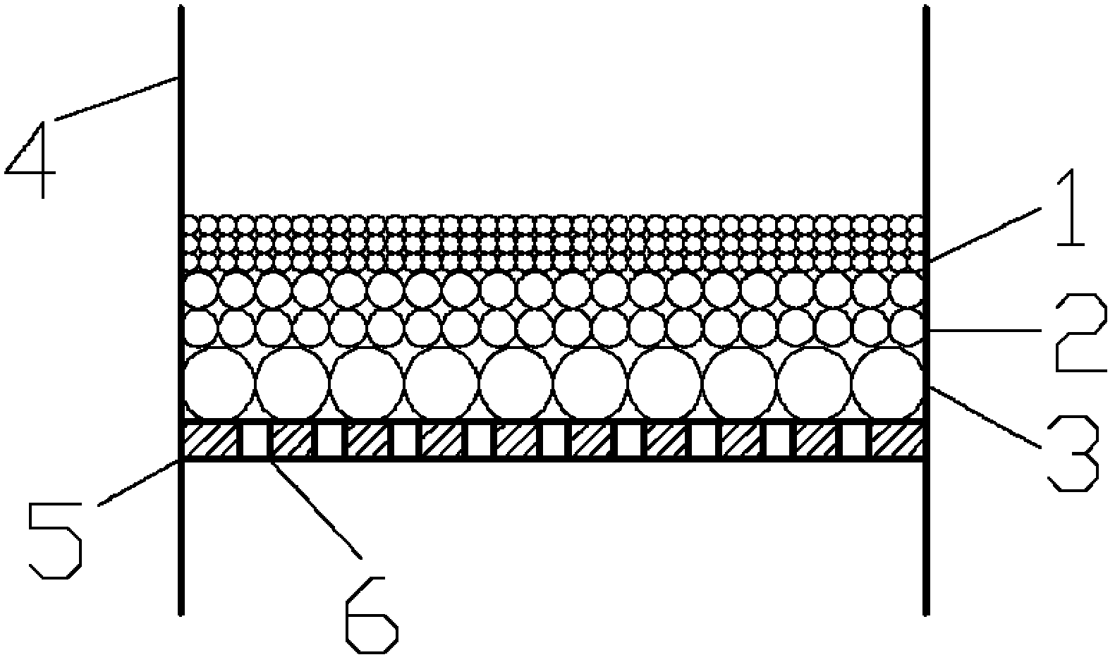 Magnetball distributing plate for fluidized bed