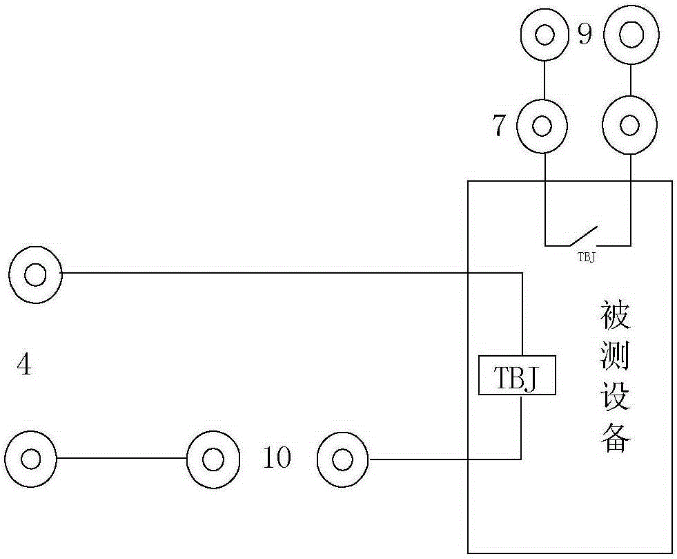 Inspection system for relay protection device