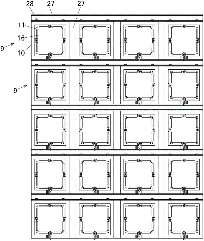 Non-uniform field strength plasma waste gas treatment device and treatment system