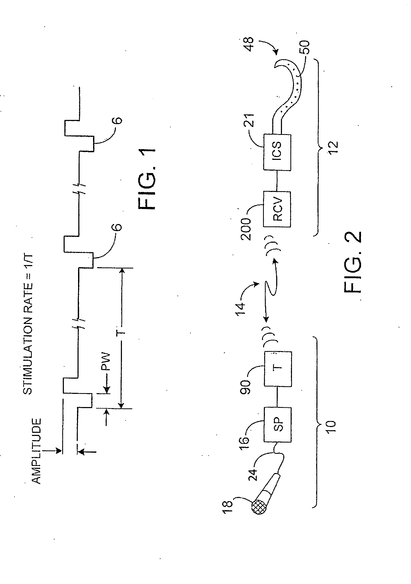 FSK telemetry for cochlear implant