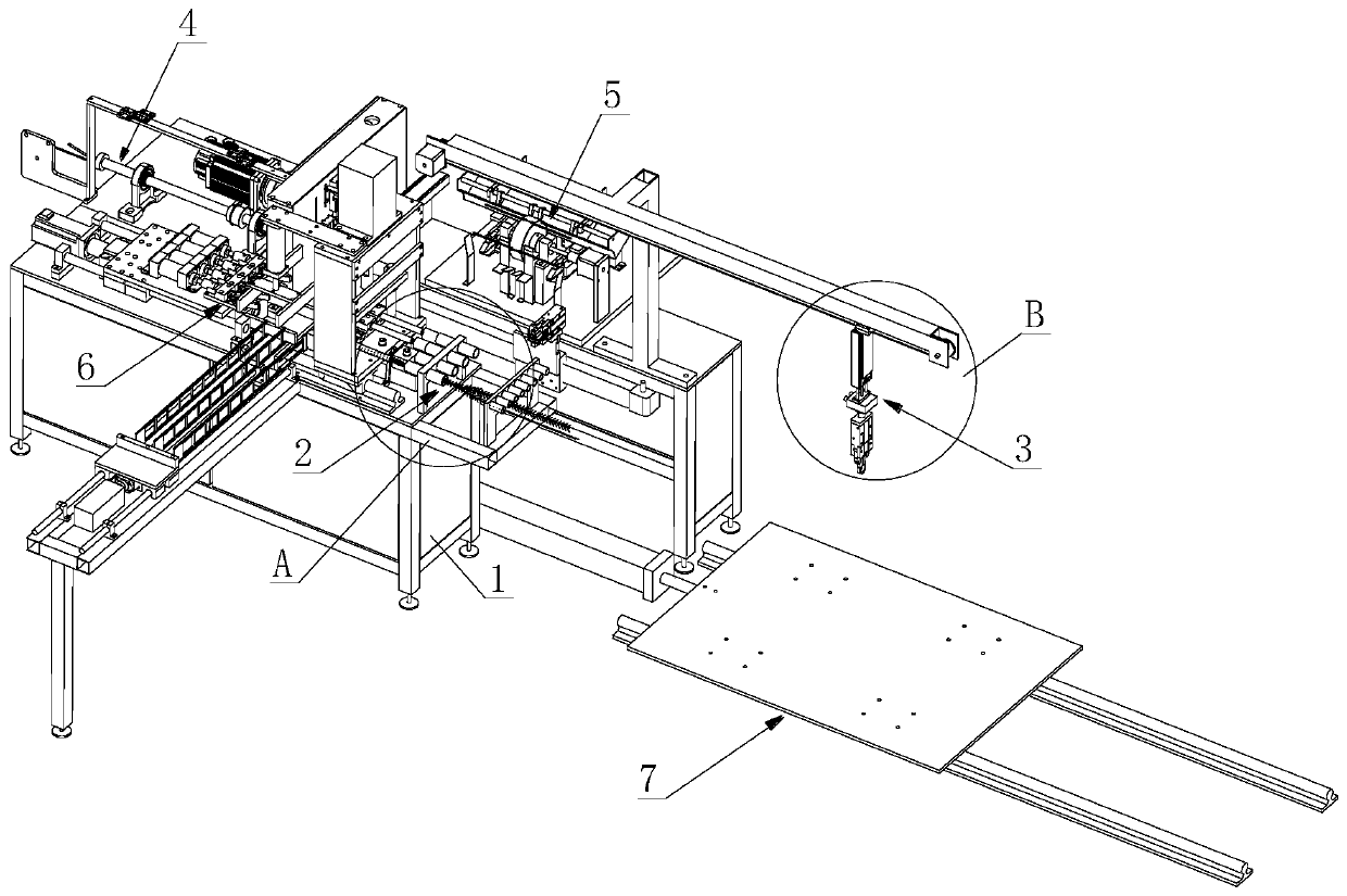 Full-automatic Christmas tree leaf-cutting and branch-binding integrated machine