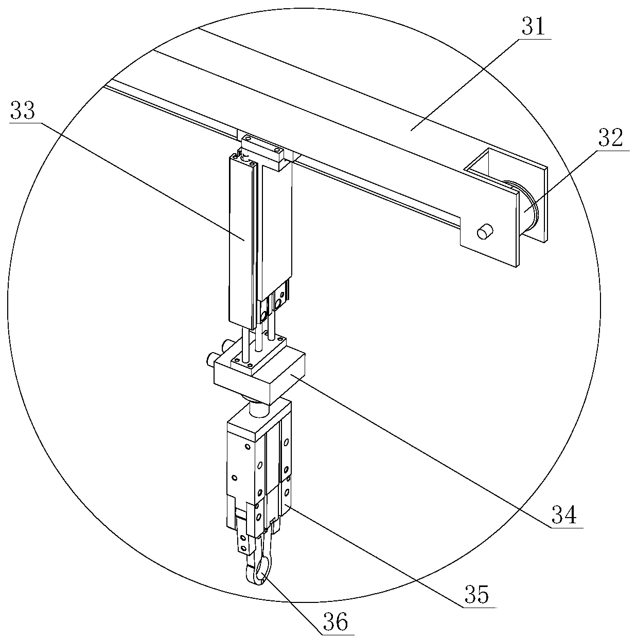 Full-automatic Christmas tree leaf-cutting and branch-binding integrated machine