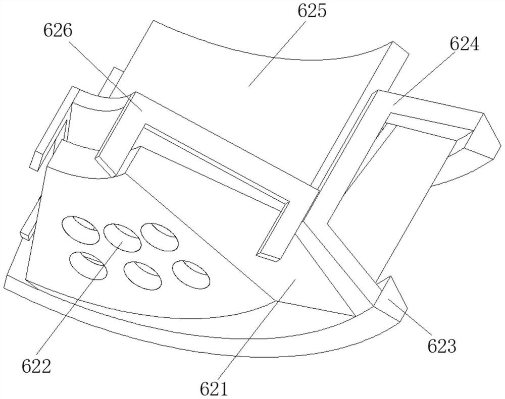 Efficient filtering type shale gas exploitation device