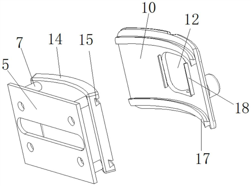 A led curved display screen with a multi-directional adjustment mechanism