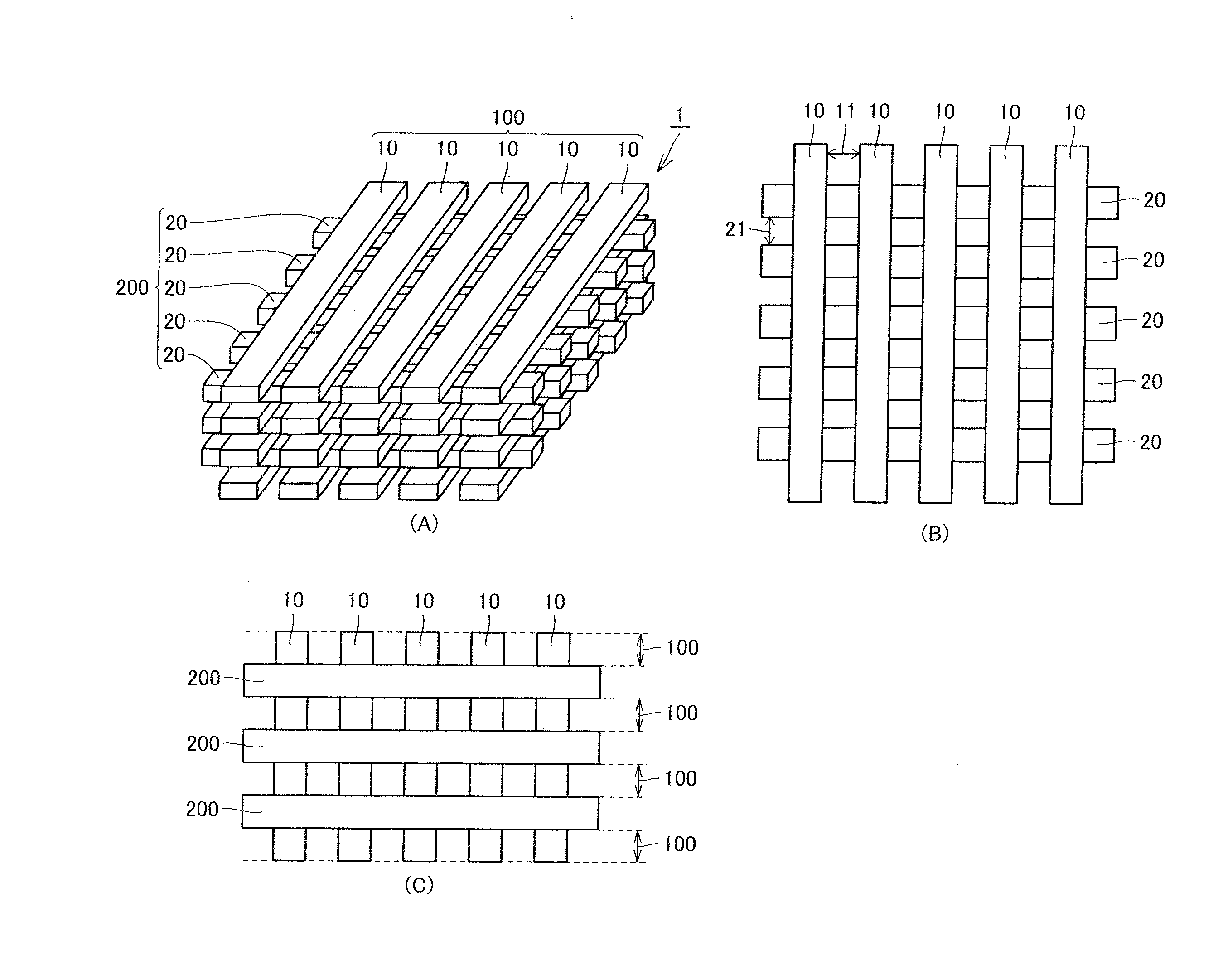 Fuel cell stack and electronic device provided with the same