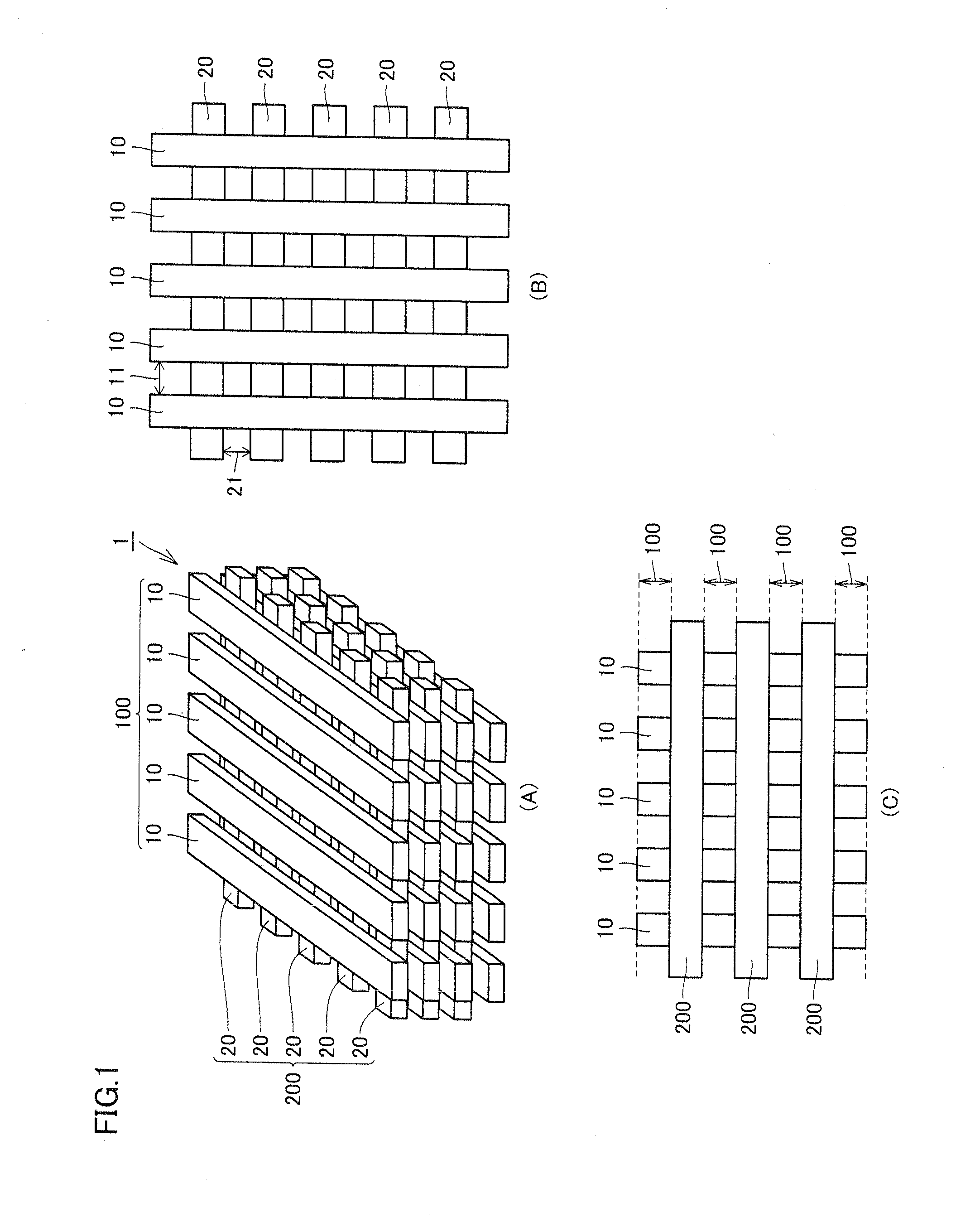 Fuel cell stack and electronic device provided with the same