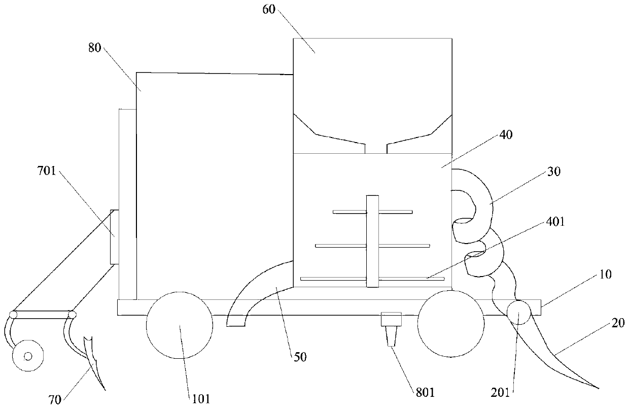 Soil heavy metal layered treatment method