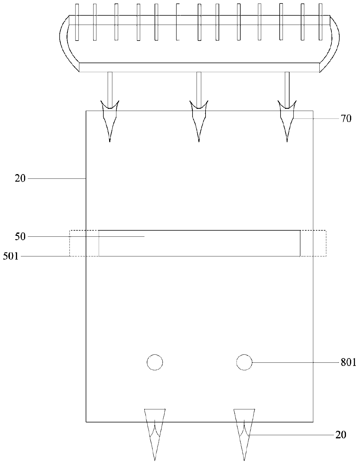 Soil heavy metal layered treatment method