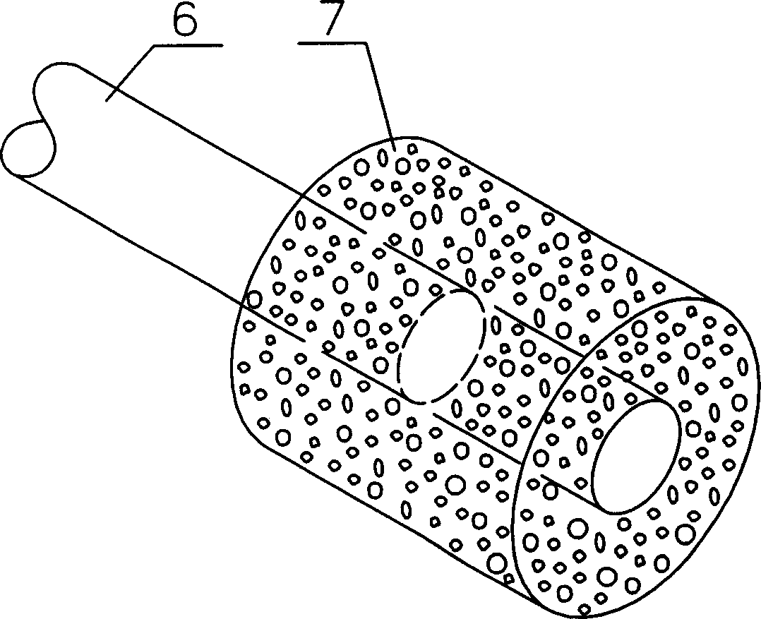 Mercury-containing gas discharge tube and suction device thereof