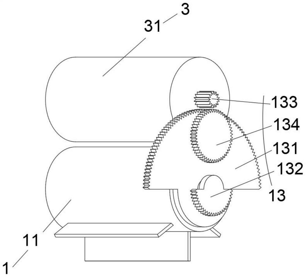 Gradient purifier with automatic cleaning function