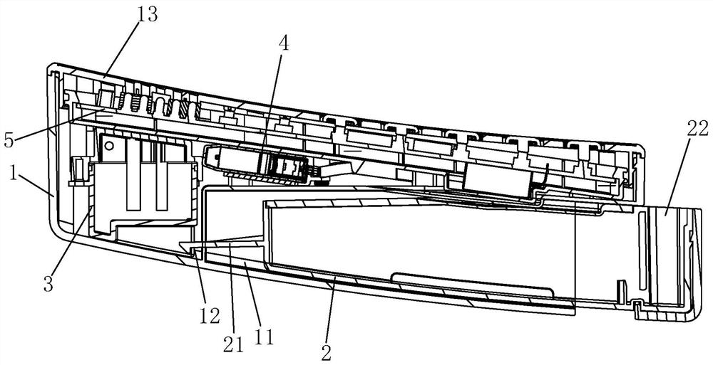 Handle device, foaming device and intelligent closestool