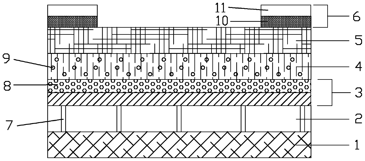 Wall cloth with formaldehyde removal, peculiar smell removal and bacteriostasis functions and preparation method thereof