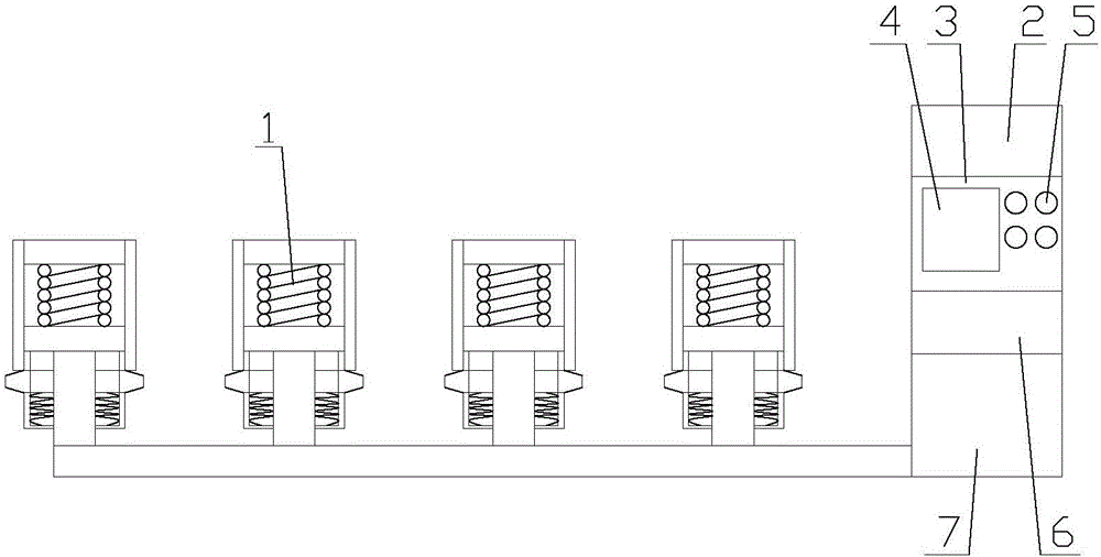 Irrigation device with on-line water preparation function for garden irrigation