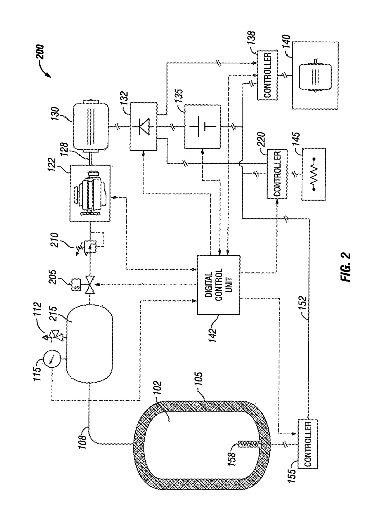 Liquefied light hydrocarbon fuel system for hybrid vehicle and methods thereto