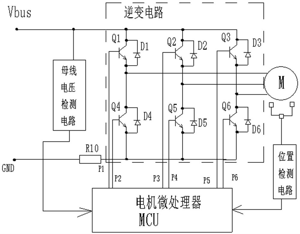 Direct-current brushless motor used for electrical equipment powered by double power supplies and control method of direct-current brushless motor