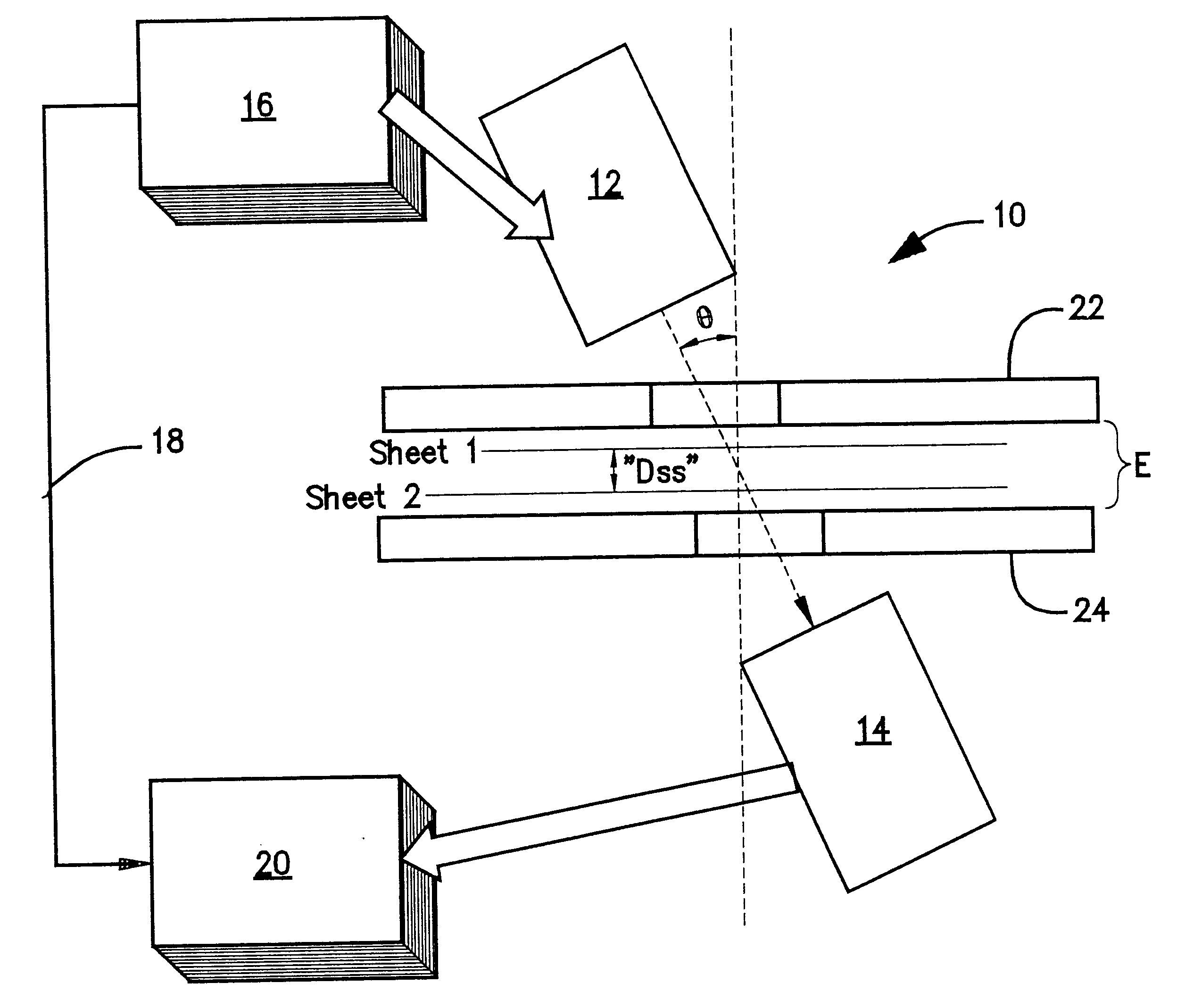 Method and apparatus for plural document detection