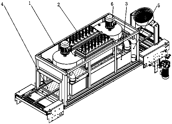 A heating device for shrink furnace of heat shrinkable film packaging machine