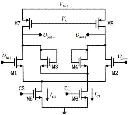 CMOS automatic gain control circuit for NEXT series product