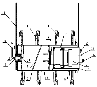 Sludge in-situ treatment device