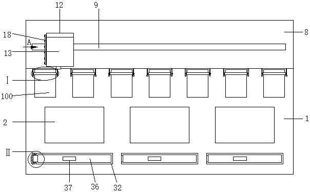 Public management display device based on financial disclosure