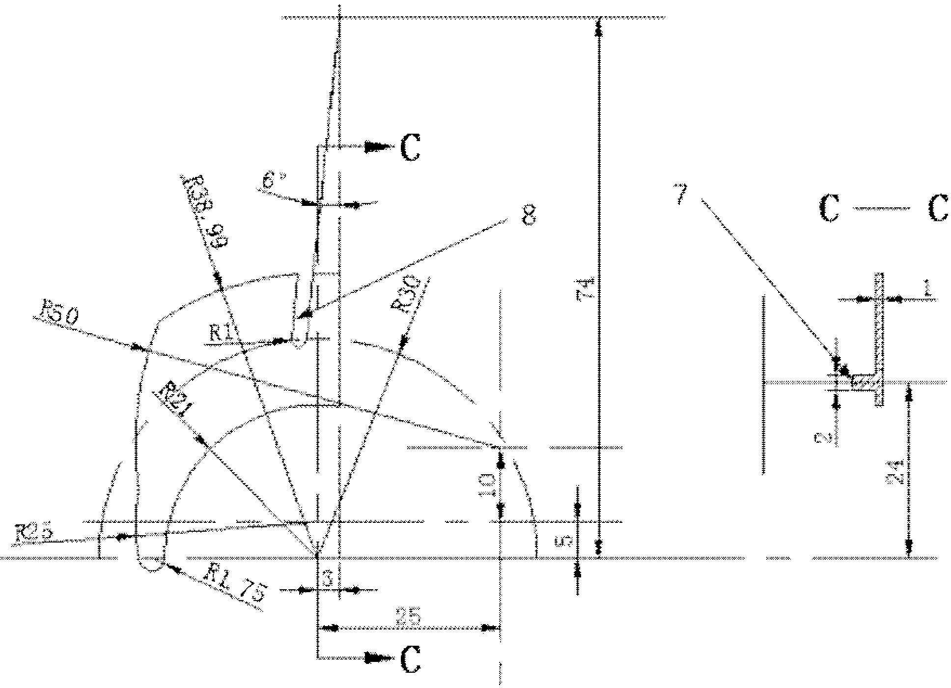 Negative pressure adjusting device for inlet of compressor with variable diameter